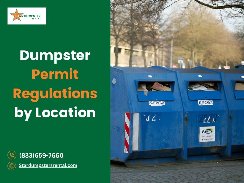 Dumpster Permit Regulations by Location
